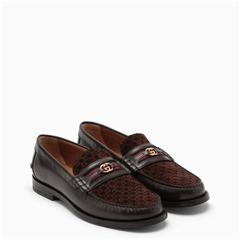 gucci homme mocassin|chaussure Gucci homme marron.